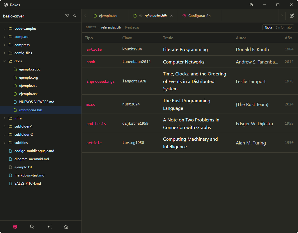 Bibliography preview